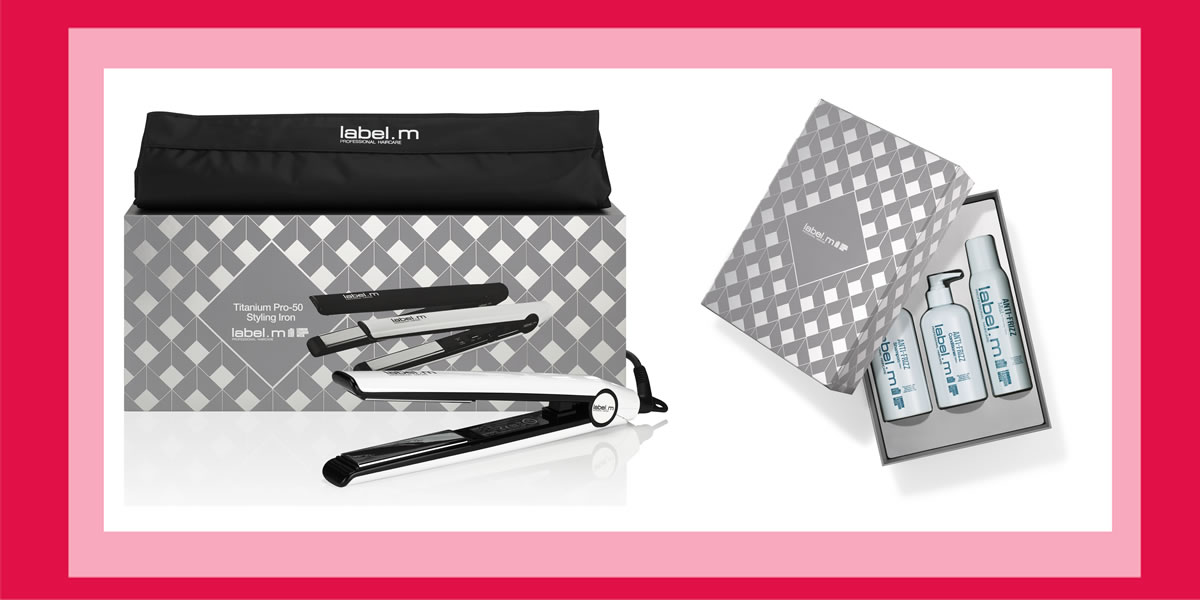 Day 8 - #12XmasDay - WIN label.m Christmas Pro-50 Styling Iron Gift Set and The Smooth Collection