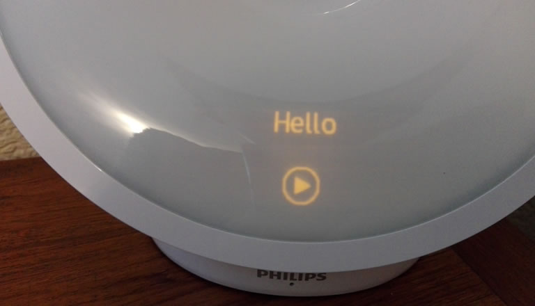 Image of Philips Somneo Light On