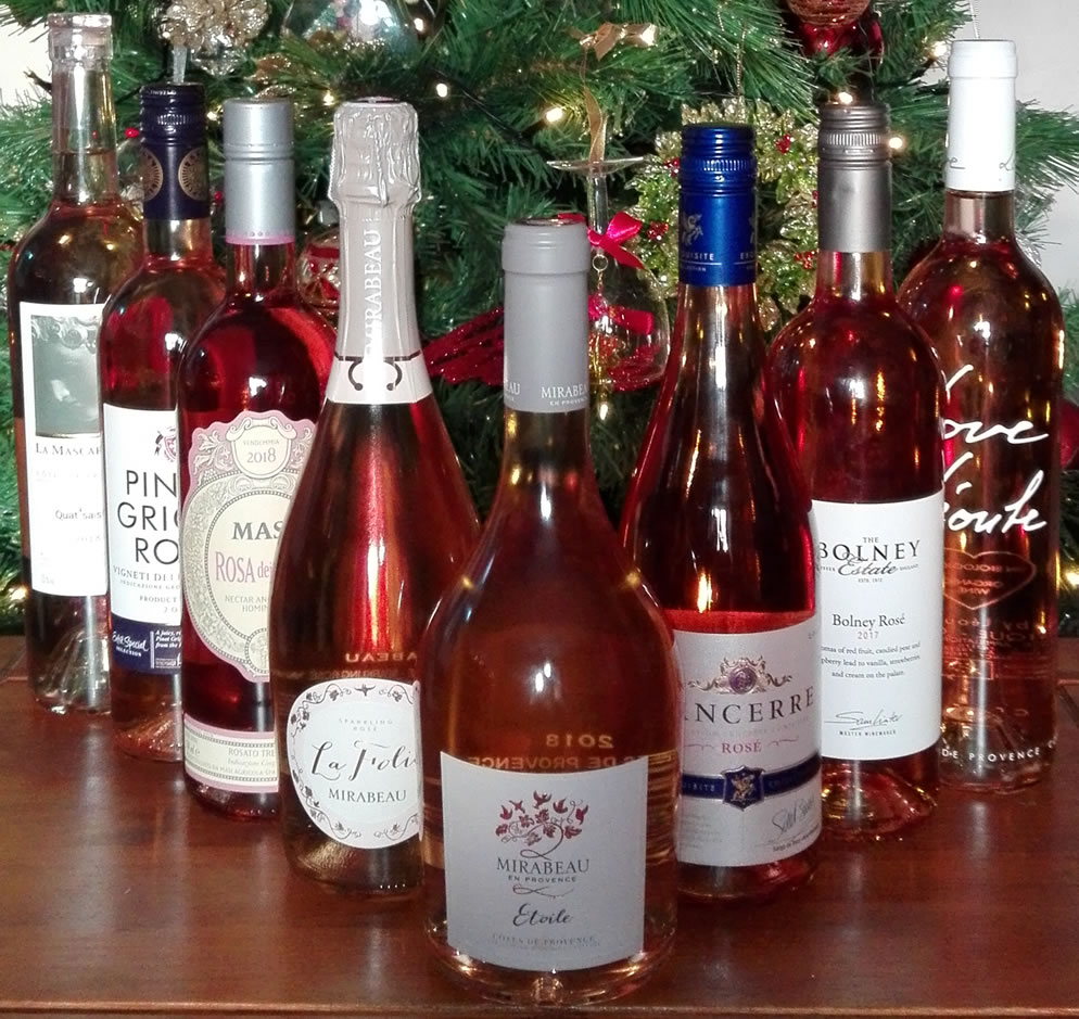 Rose Wine For Christmas