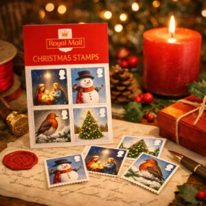 Royal Mail Unveils This Year’s Christmas Stamp Collection