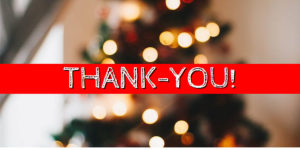 A huge THANK-YOU to our festive friends