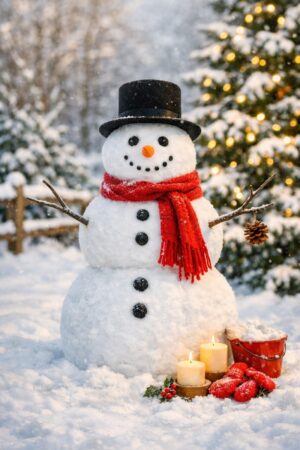 How to Build the Perfect Snowman This Christmas