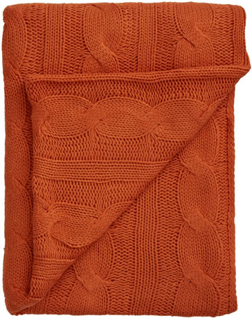 Knitted throw from Very.co.uk