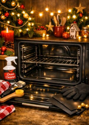 How to Clean Your Oven Before Christmas