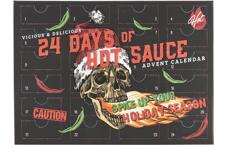 Wilko 24 Days Of Hot Sauce Set Advent Calendar