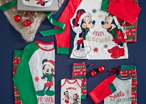 Family Christmas matching Pyjamas: F&F Disney Mickey Mouse Raglan Family PJs