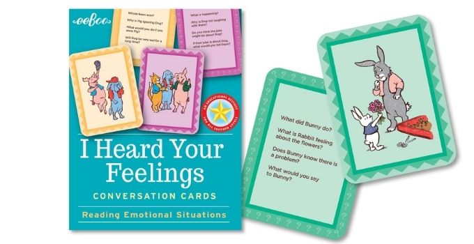 John Lewis and Partners top toys Christmas - I Heard Your Feelings conversation cards £11.99
