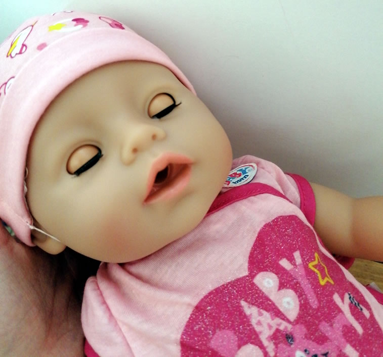 Image Of Baby Born Doll Sleeping
