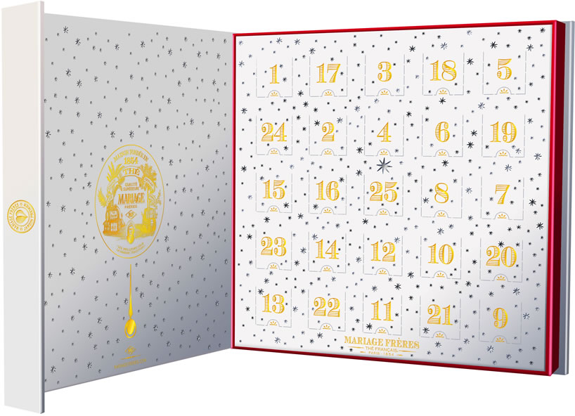 Mariage Frères' showcases luxury tea NOËL GLAMOUR® advent calendar |  UnderTheChristmasTree.co.uk