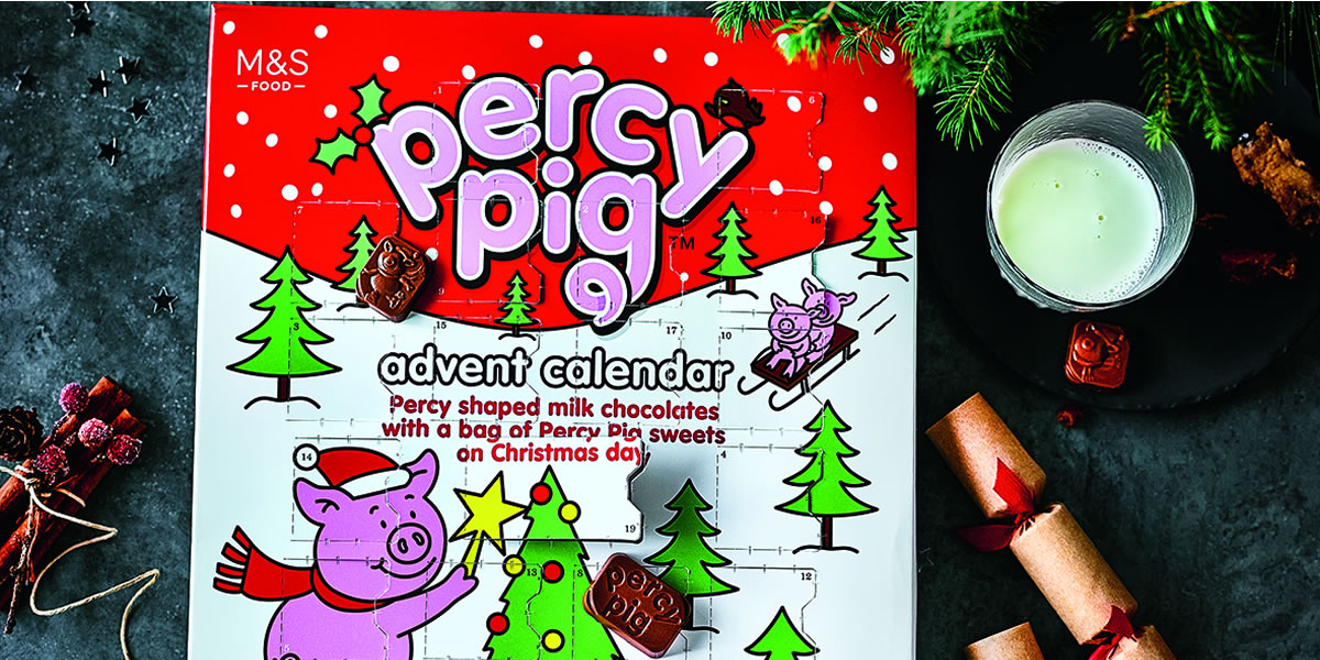Image Of Percy Pig Advent Calendar M&S