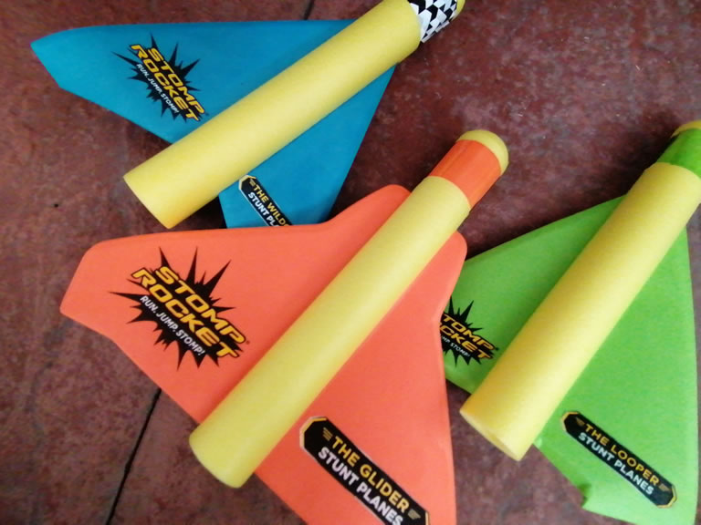 Stomp Rocket 3 Stunt Planes