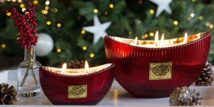 Christmas Gift Review 2020:  Johnson and White Aromas Limited Edition Aspen Christmas candle