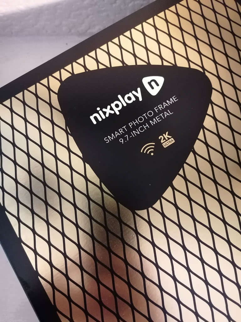 Image Of Nixplay Smart Photo Frame Packaging