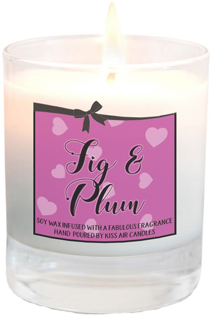 Image of Kiss Air Fig & Plum Candle