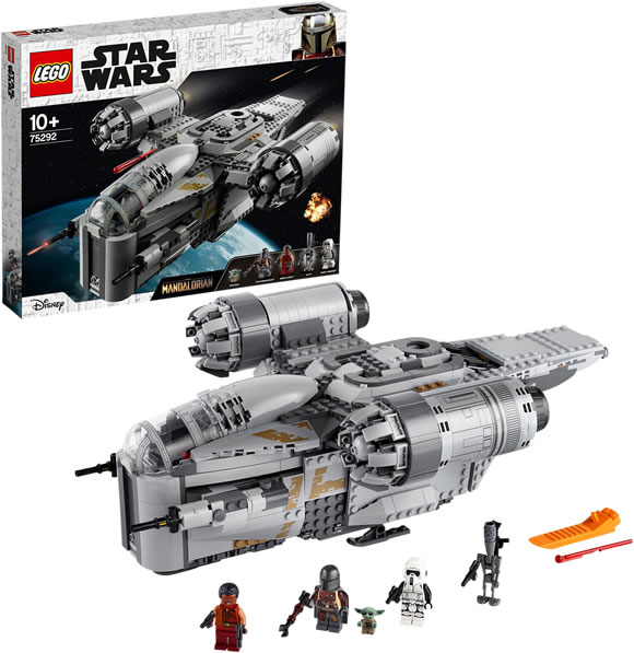  LEGO 75292 Star Wars The Mandalorian Bounty Hunter Transport Starship Toy