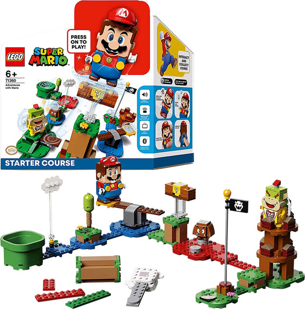 LEGO 71360 Super Mario Adventures Starter Course Toy Interactive Figure & Buildable Game