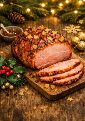 How to make Stem Ginger Glazed Ham