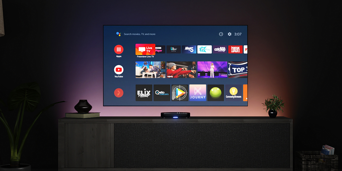 Humax Aura Android TV Freeview Play Recorder