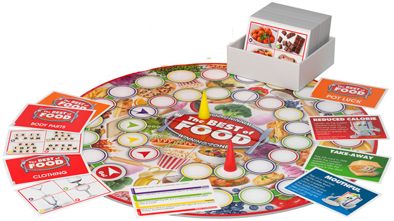 Image Of Drumond Park Logo The Best Of Food Board Game