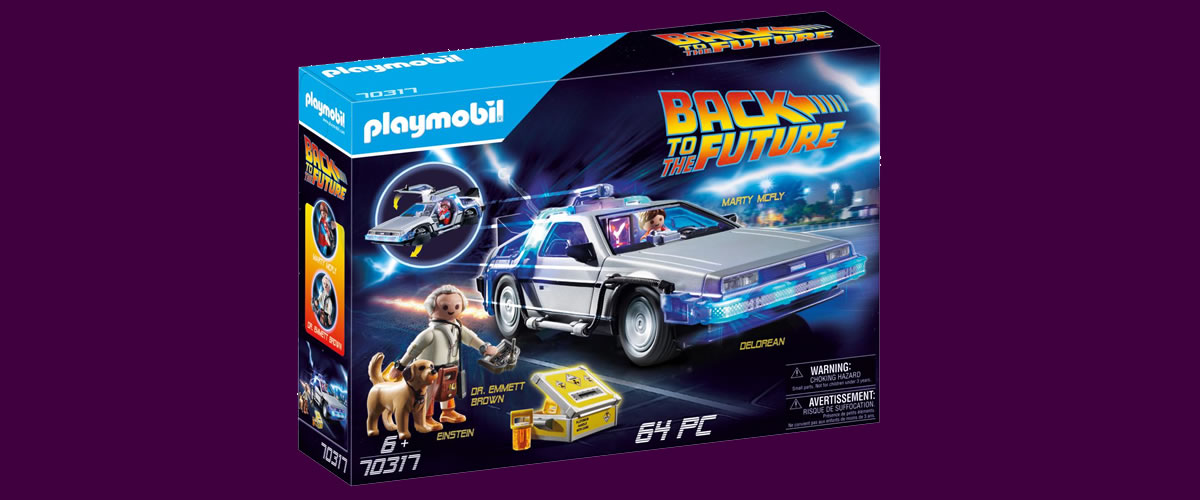 Christmas Gift Review 2020: Playmobil Back to the Future DeLorean 70317