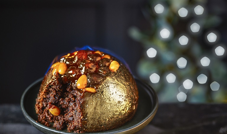 Tesco Finest Black Forest Christmas Pudding