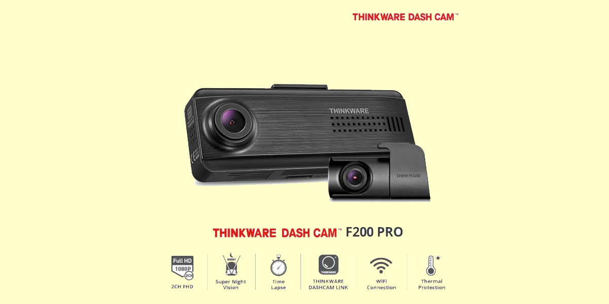 Image Of Thinkware F200 Pro Dashcam