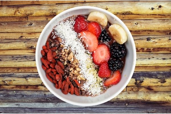 Bowl of superfoods