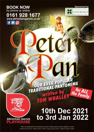 Altrincham Garrick Playhouse confirms Peter Pan panto for Christmas