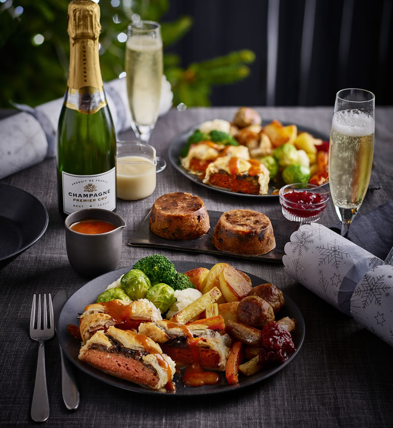 Image Of Tesco Vegan Dinner For Two