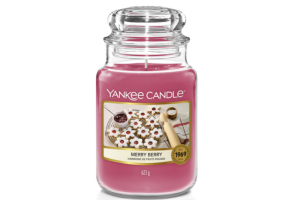 Christmas Candles 2021 - Yankee Candle, Merry Berry, £24.99
