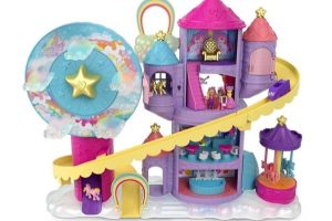 Amazon Top Toys for Christmas 2021 - Polly Pocket Rainbow Funland Theme Park