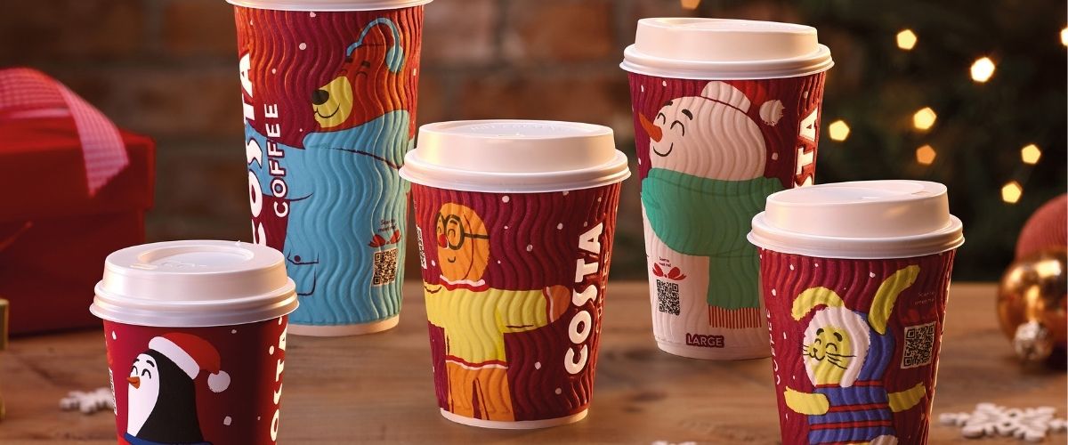 Costa Coffee Christmas Cups 2021