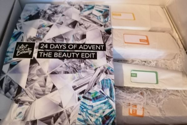 Latest In Beauty 24 Days of Advent Beauty Edit wrapped