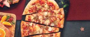 Pigs in Blankets Festive Pizza