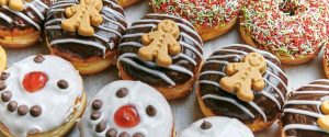 Morrisons Christmas Doughnuts
