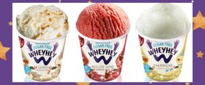 Wheyhey launches boozy Christmas ice creams