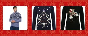 These Christmas jumpers are in stock and half price