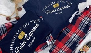 Etsy Polar Express Pyjamas