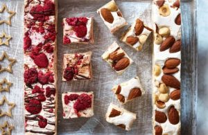Asda Christmas Food 2022 - Extra Special Raspberry and Dark Chocolate Nougat