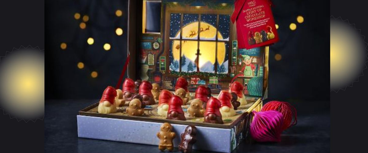 M&S launch Santa’s Magical Light Up Chocolate