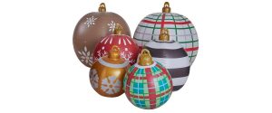 Wilko Inflatable Bauble Collection