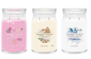 Yankee Candle Christmas 2022 - Spun Sugar Flurries, Winter Nights Star and Snowflake Kisses