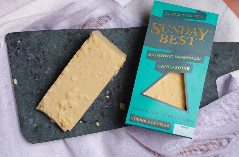 Butlers Farmhouse Cheeses - Sunday Best Lancashire Cheese, £6