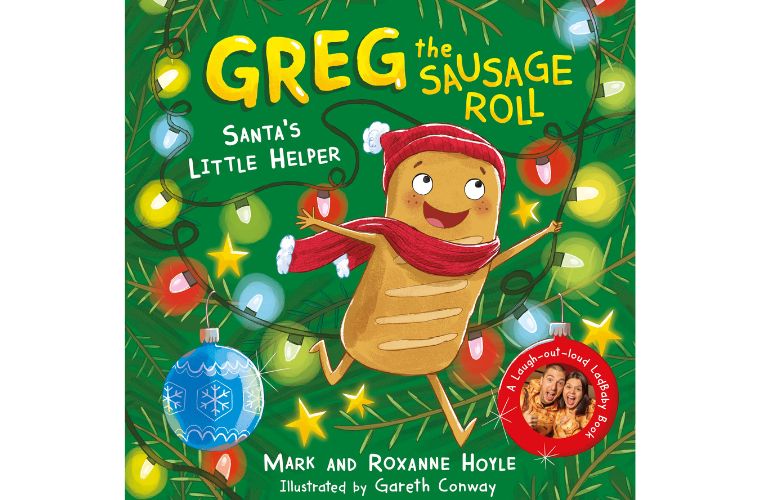 Children's Christmas Books 2022 - Greg the Sausage Roll Santa's Little Helper A LadBaby Book