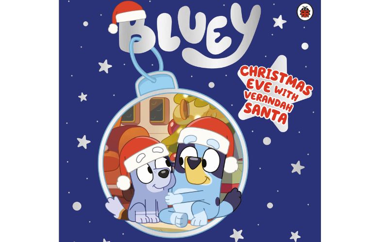 Christmas Books 2022 Bluey Christmas Eve with Verandah Santa