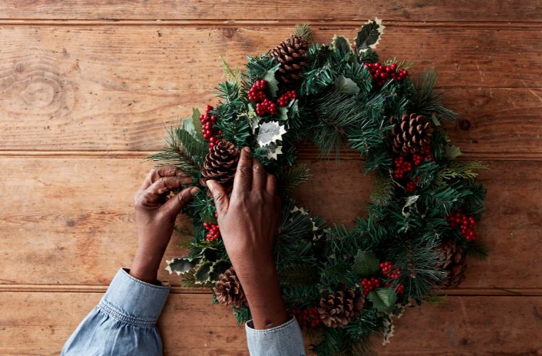 Hobbycraft Christmas 2022 Wreath