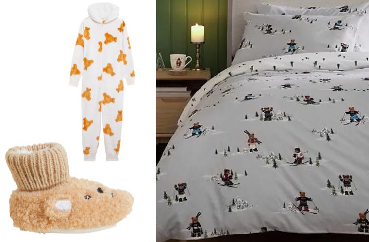 Marks & Spencer Spencer Bear collection - clothing and bedding