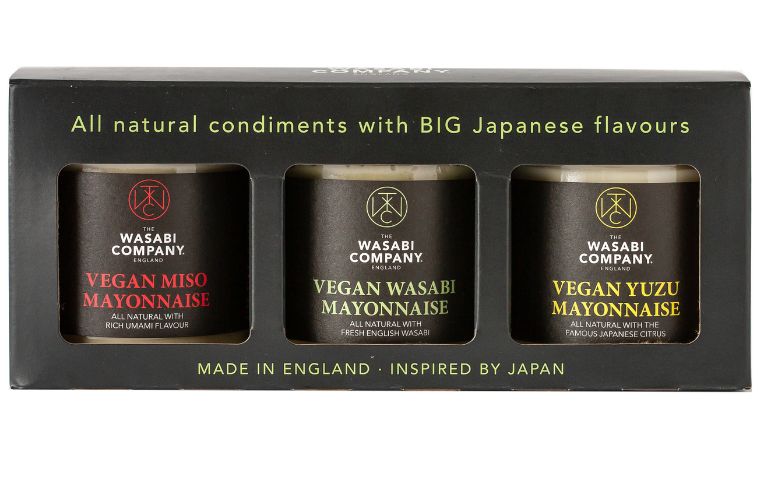 Wasabi Company Vegan Mayonnaise Collection Set Under The Christmas Tree