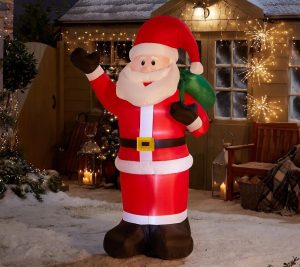 6FT Inflatable Santa HALF PRICE At Homebase