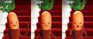 Kevin the Carrot joins the celebrity video site, Cameo!
